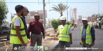 إعادة الحياة لشريان الشيخ عثمان.. الماس يدشن أعمال الإسفلت من جولة الملعب إلى جولة السيلة ...